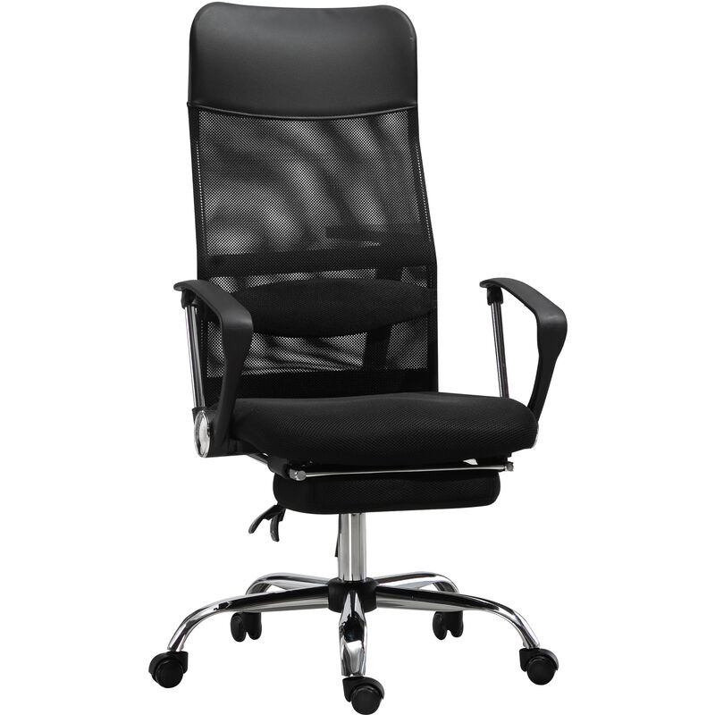 Vinsetto High Back Mesh Office Chair Swivel Adjustable