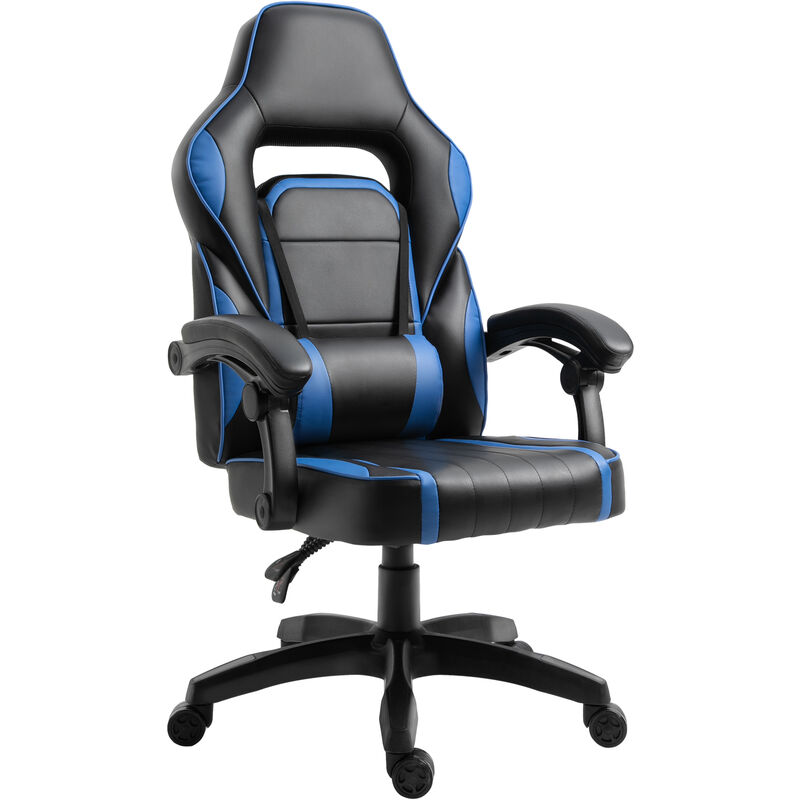 

Silla de Oficina Ergonómica Ajustable Reclinable hasta 135° 64x69x119-129 Azul - Azul
