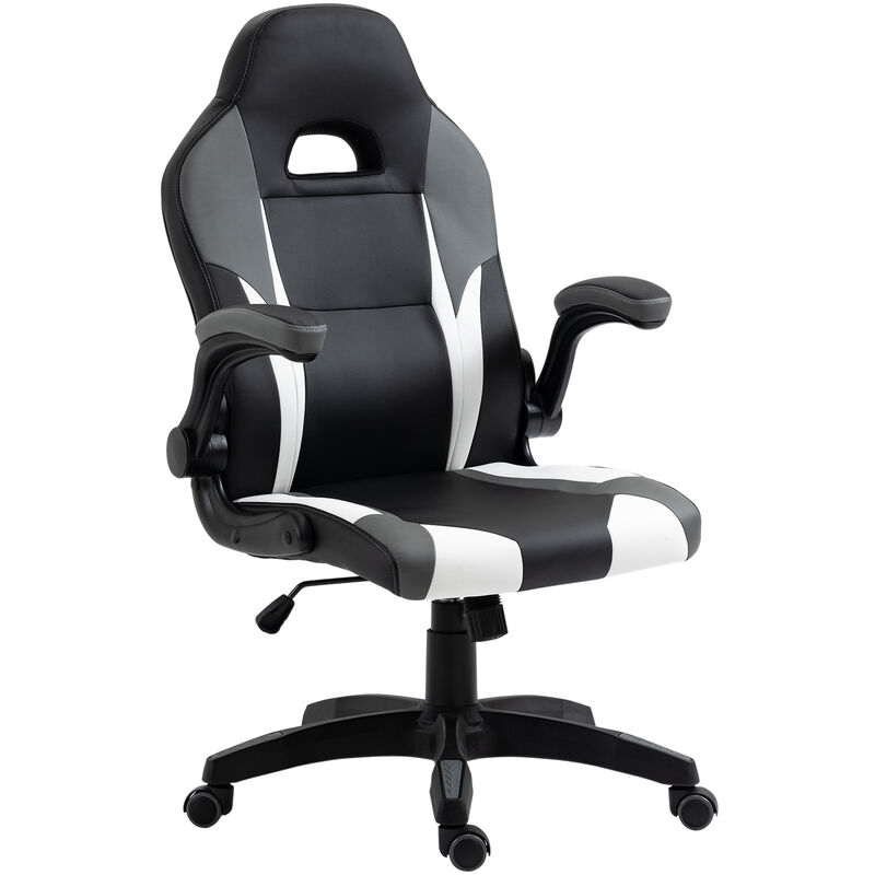 

Silla Gaming 360° Giratoria Ergonómica Altura Ajustable para Videojuegos Trabajo - Multicolor