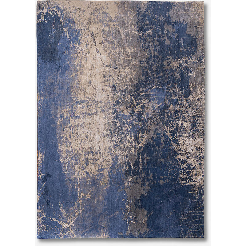 Cracks design - mad men abstract rug - Made in Belgium - Mechanical Jacquard Flatweave - Handfinished - Natural Anti-Slip - 85% Cotton - 15%
