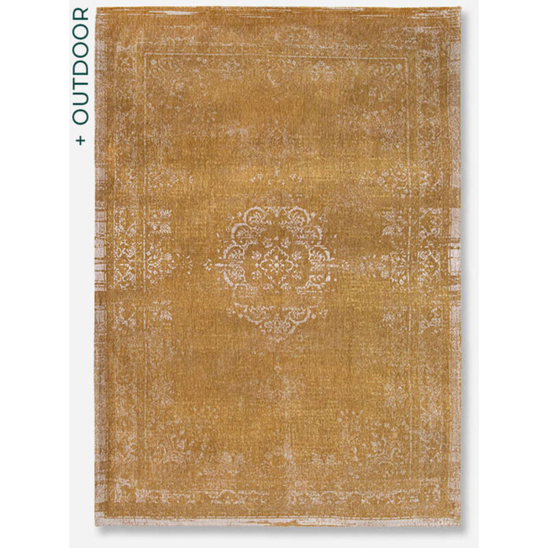 Louis De Poortere Medaillon-design – Fading World Medaillon-teppich – Hergestellt In Belgien – Mechanisches Jacquard-flachgewebe – Handgefertigt – Natürlich