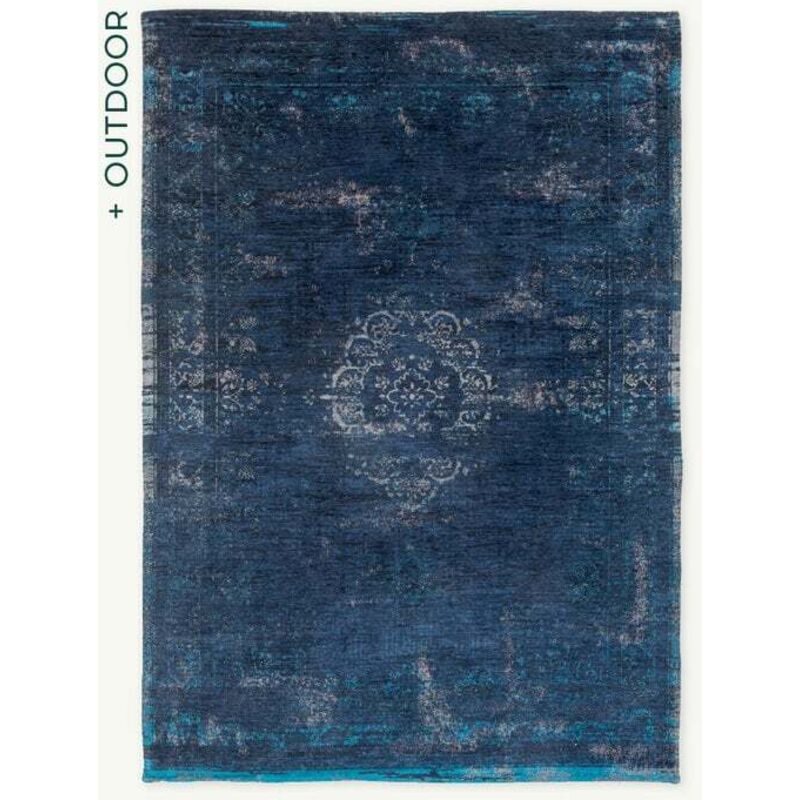 Louis De Poortere Medaillon-design – Fading World Medaillon-teppich – Hergestellt In Belgien – Mechanisches Jacquard-flachgewebe – Handgefertigt – Natürlich