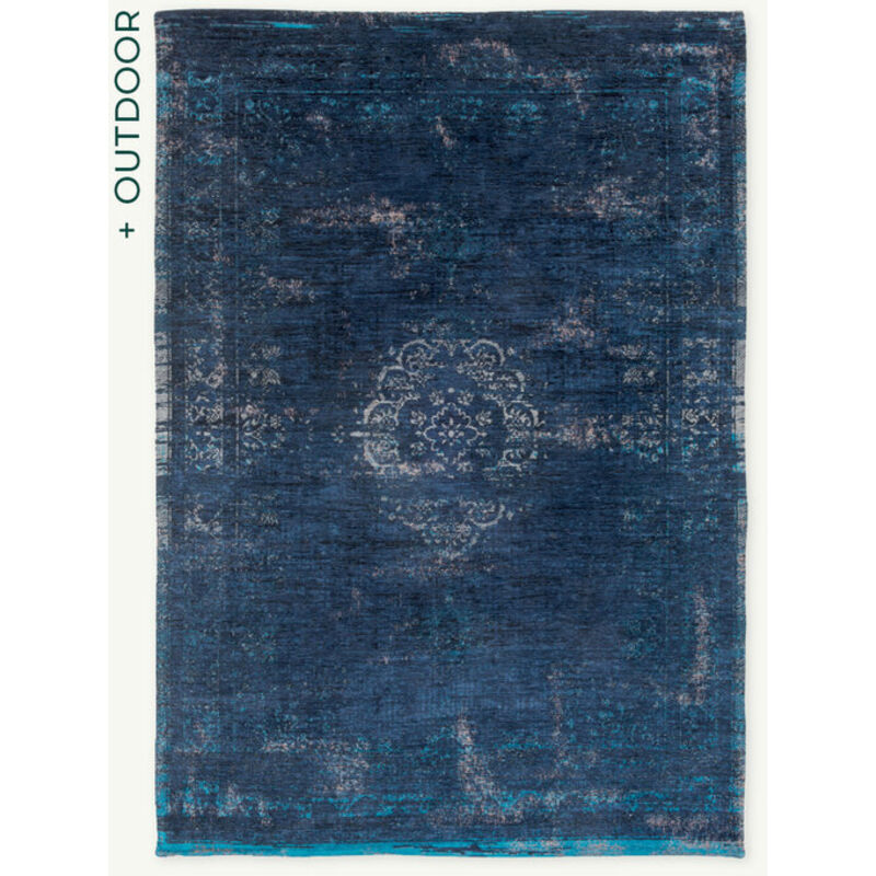 Louis De Poortere Medaillon-design – Fading World Medaillon-teppich – Hergestellt In Belgien – Mechanisches Jacquard-flachgewebe – Handgefertigt – Natürlich