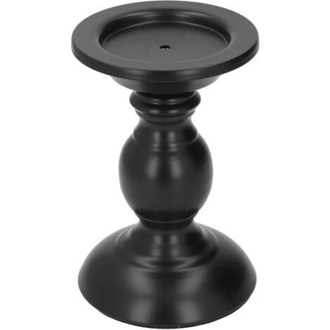 Vintage Candlestick Holder Iron Retro Antique Candle Holder Decorative Metal Candle Stick Stand for Table Centerpieces 6.5in Height