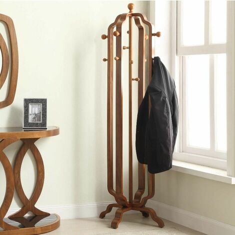 Vintage Coat Rack Free Standing Furniture Large Hallway Vintage Coat Rack Free Standing Furniture Large Hallway