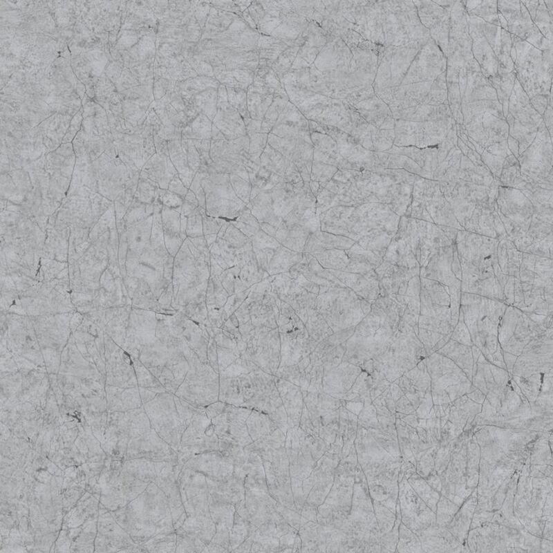 

Papel de pared Stucco Crackle gris metálico - Gris - Vintage Deluxe