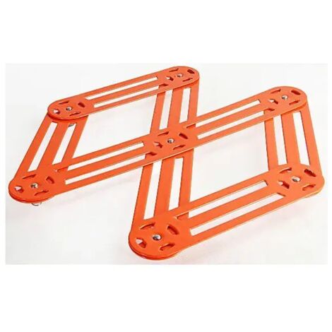 VINTAGE DESSOUS PLAT EXTENSIBLE ORANGE ROGER ORFEVRE - 861307