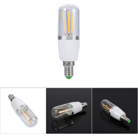 Vintage E14 LED-Filamentlampe, warmweiß, 12 V, 3 W, klares Polycarbonat – Langlebige Lampe für Kronleuchter