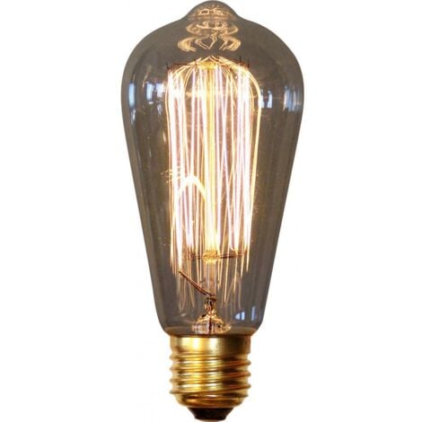 PRIVATEFLOOR Vintage Edison-Glühbirne - Squirrel Transparent