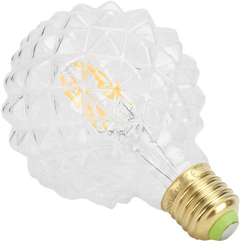 Vintage G95 E27 Glühlampe, Retro, 4 W, 220 V, Warmweiß, 360 lm, Klar