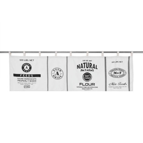 Vintage Half Curtain Drape Panel Blackout for Kitchen Cabinet Coffee Shop