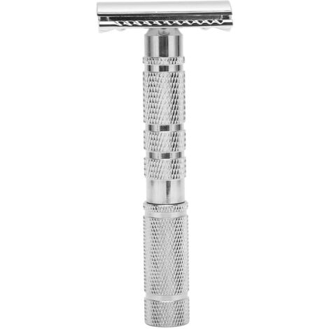 Vintage-Handrasierer für Herren – Ergonomischer, rostfreier Griff – Ideal für Reisen, als Geschenk für Barbiere oder für den Gebrauch zu Hause