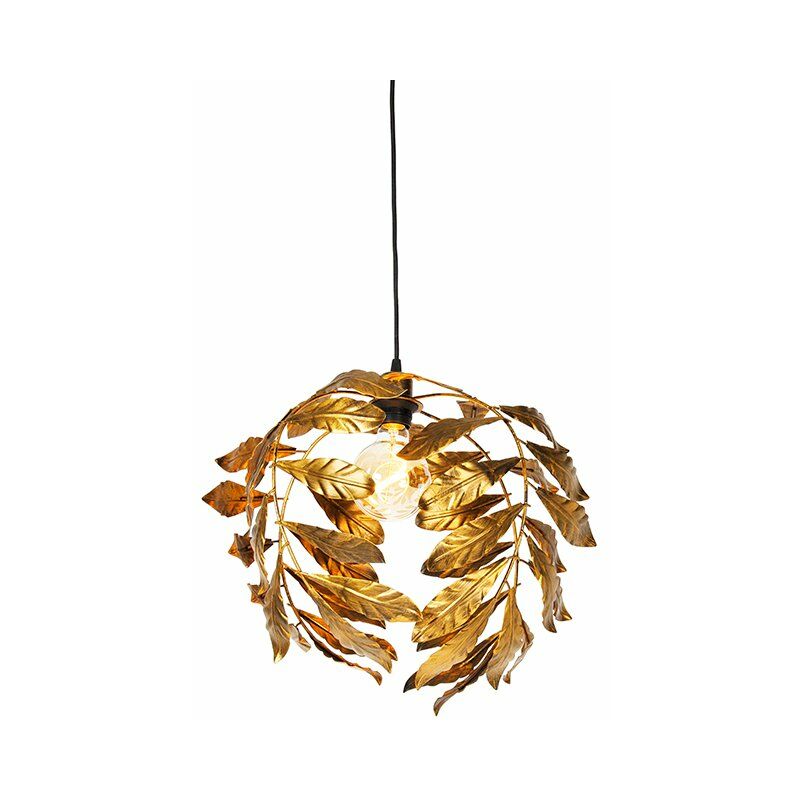 Image of Vintage Pendant Light Antique Gold 40&hellip;