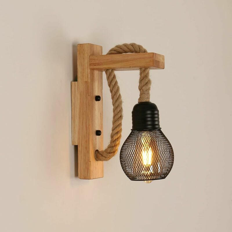 Image of Vintage Industrial Wall Sconce, Retro Rustic&hellip;