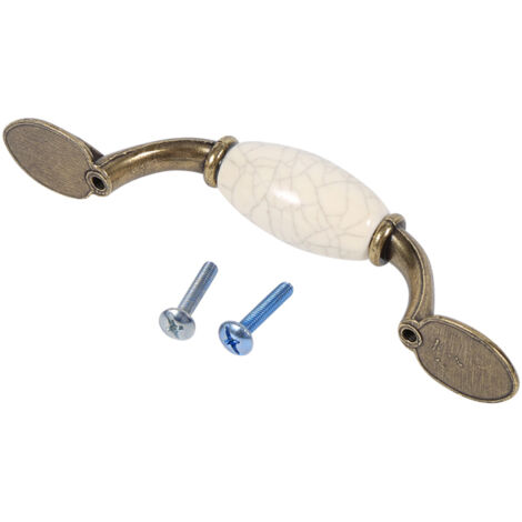 Vintage Keramik-Küchenschranktürgriffe, Kleiderschrankknöpfe, Schubladengriffe, 5
