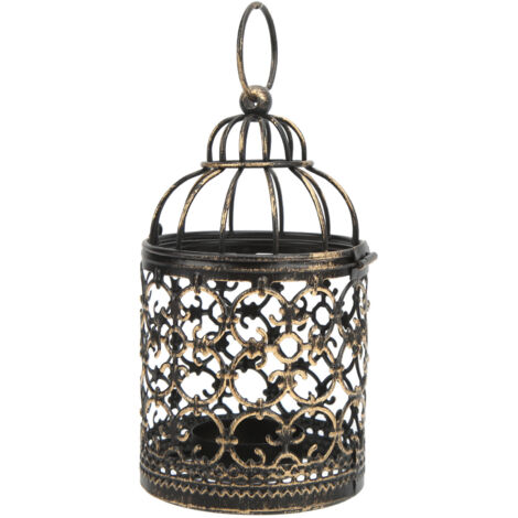 Vintage-Kerzenhalter im europäischen Retro-Stil aus Eisen – rostfrei und elegant für Terrasse, Garten und Gartenpartys