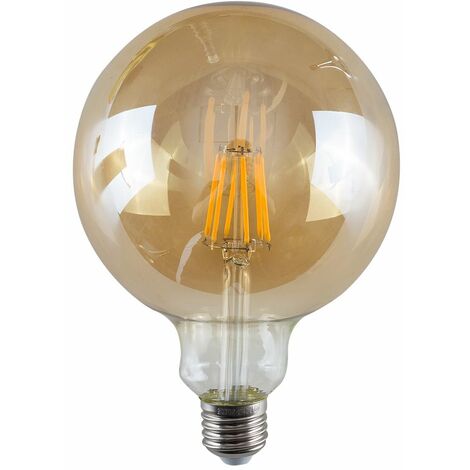 Vintage LED Bulbs Giant Globe Lightbulb Lamp Amber A+ - Single