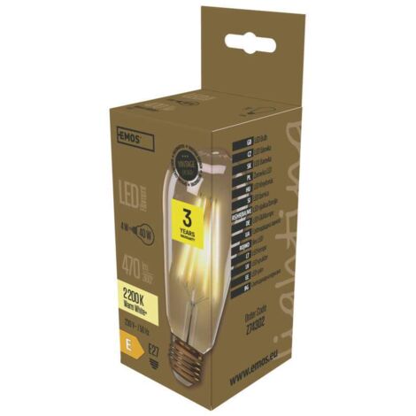 Vintage LED Glühbirne ST64 4W E27 warmweiß+