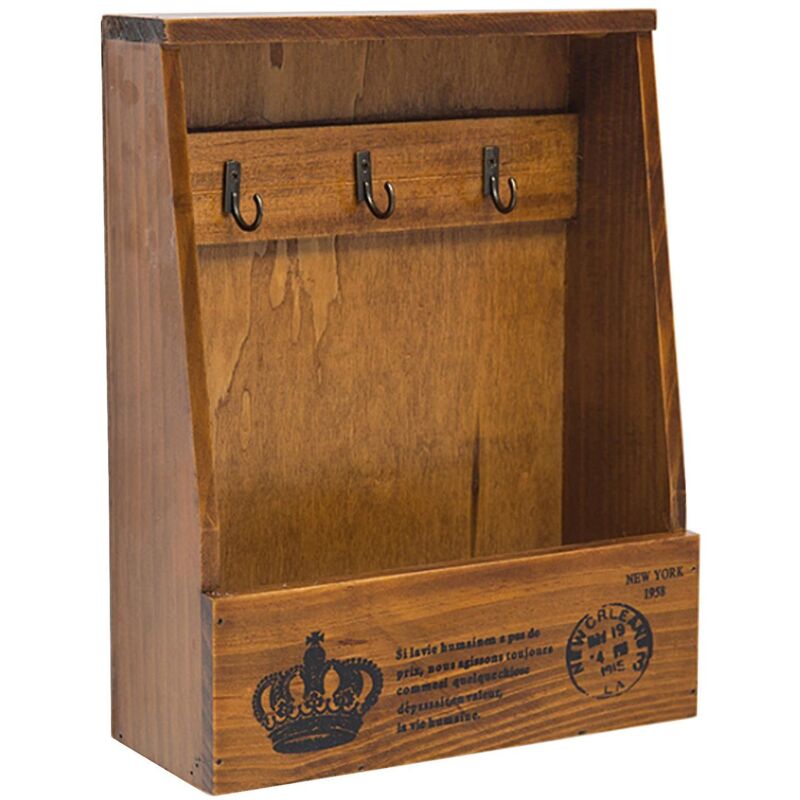 Porte-clés créatif de style méditerranéen vintage pour décoration d'intérieur