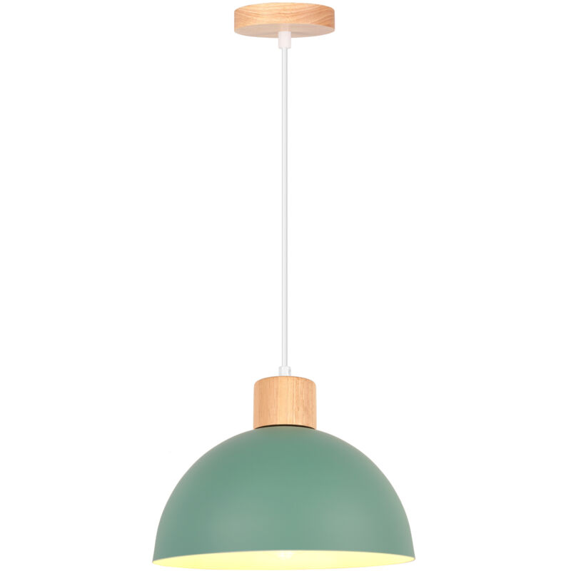 Image of Vintage Metal Ceiling Light Green Modern&hellip;