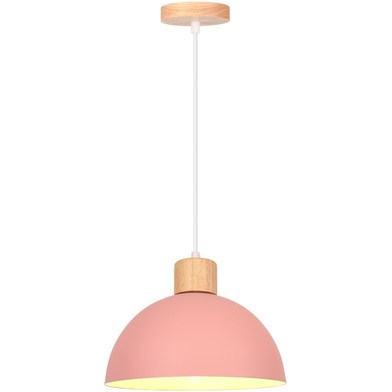 Image of Vintage Metal Ceiling Light Pink Modern&hellip;