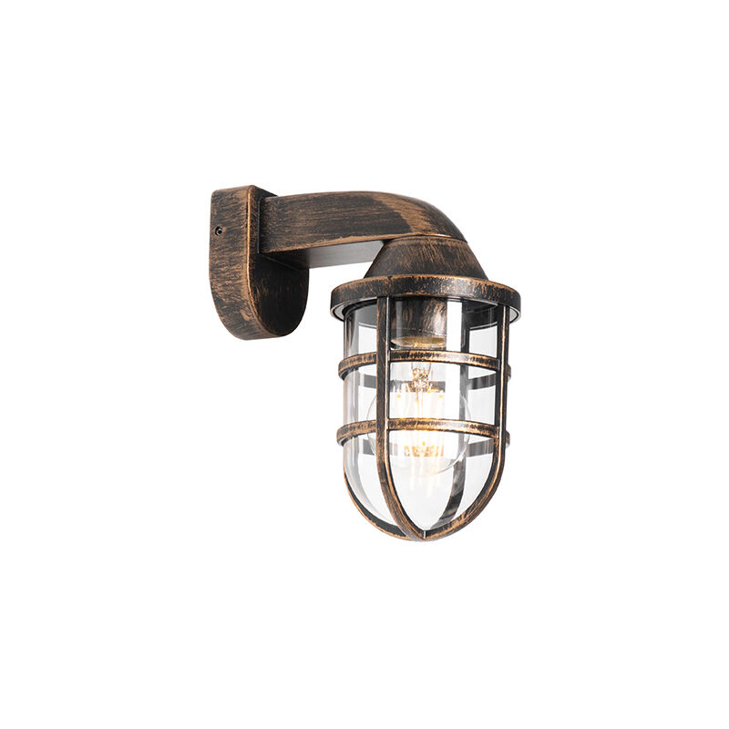 Image of Vintage Outdoor Wall Light Antique Gold&hellip;