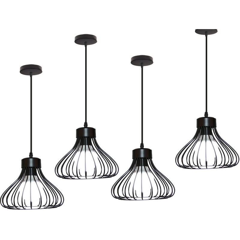Image of Pendant Light Minimalist Gourd Cage Chandelier,&hellip;