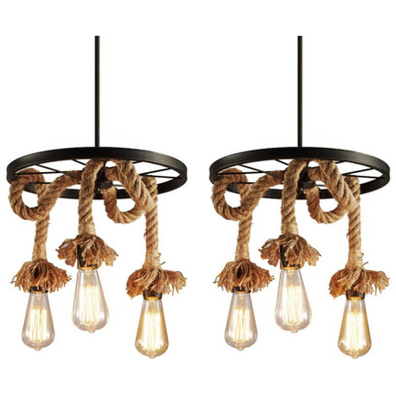 Image of Vintage Pendant Lights Retro Industrial Metal&hellip;