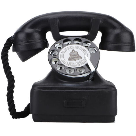 Vintage Retro Antikes Festnetztelefon Home-Office Schreibtisch Dekoration Ornament Fotografie Requisiten