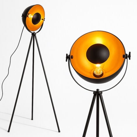 BARCELONA LED Vintage Stehleuchte GALILEN mit Stativ - E27