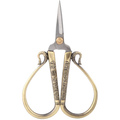Vintage Stickschere aus Edelstahl, Kreuzstich-Nähwerkzeug (Bronze)