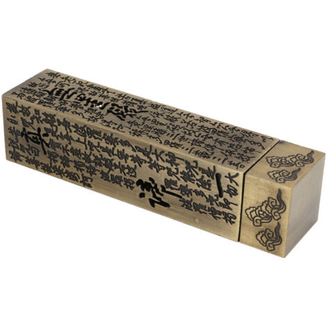 Vintage-style incense holder, sturdy, durable, made of shock-resistant alloy, plated color
