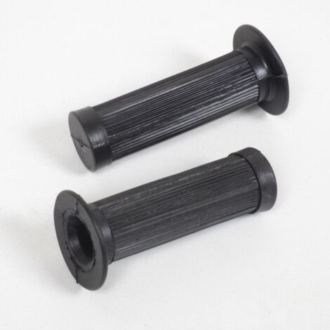 Vintage-Style Magura-Griffabdeckung schwarz 10cm für Moped