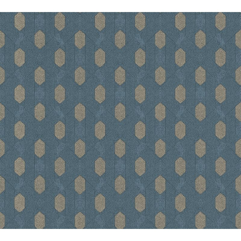 A.s. Creations A.s.creations - Retrotapete / Vintagetapete Blau 369734 369734