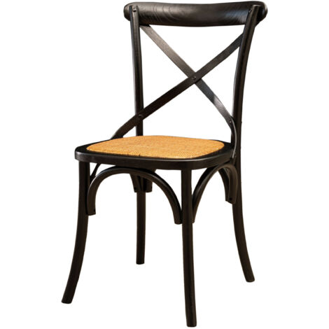 Vintage Thonet Stuhl 50x90x52 cm Rustikaler Holzstuhl Küchen- und Esszimmerstuhl Eschen- und Rattanstühle Moderne Stühle