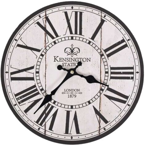 Vintage Wanduhr London 30 cm
