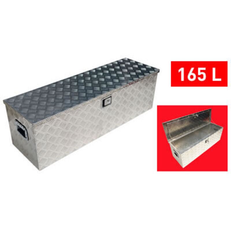 Just In Time - Coffre de remorque alu vt 165 - 165 l - Coffre de chantier