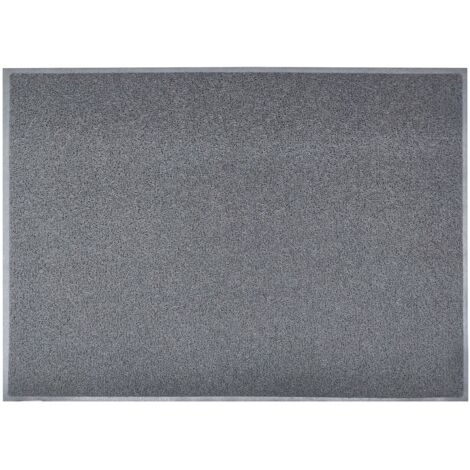 Vinyl Spaghettimatte In Zwei Farben, Mit oder Ohne Aufdruck Grau 90 x 120 cm