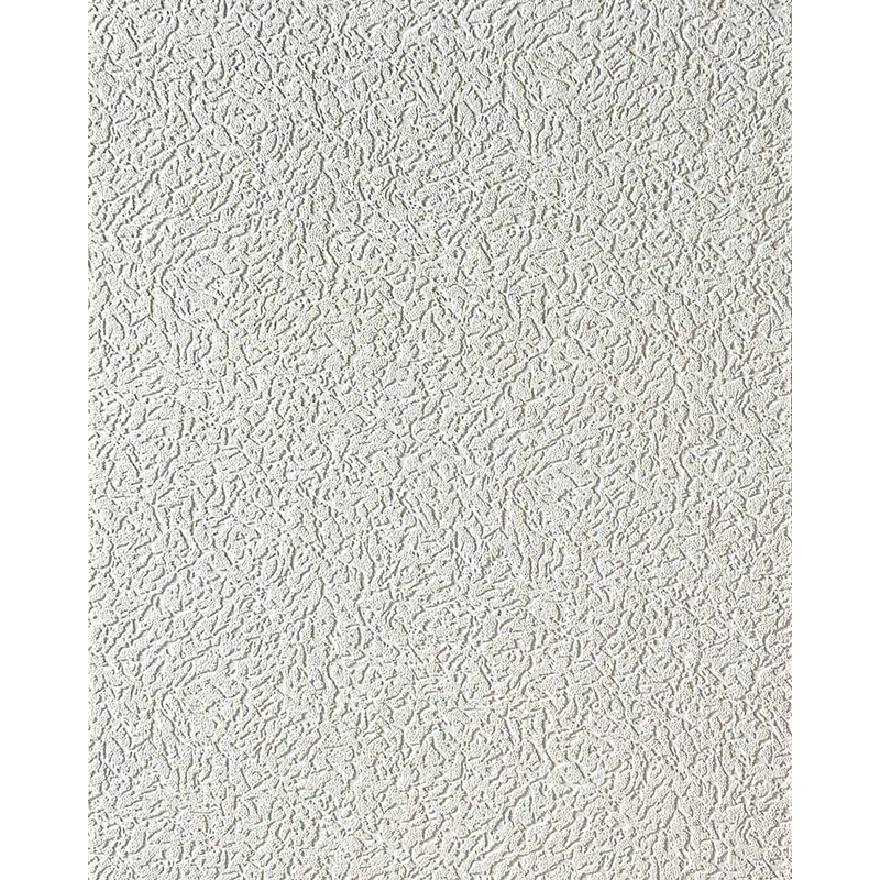 Vinyl wallpaper wall white Edem 202-40 15 meter deco textured stucco plaster blown 7.95 sqm (85 sq ft) - white