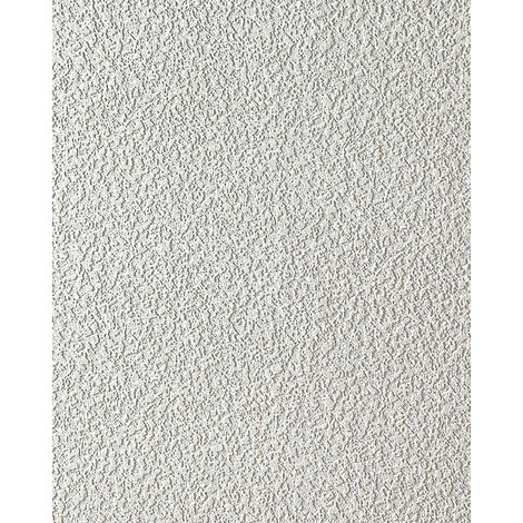 Vinyl wallpaper wall white EDEM 204-40 15 meter deco textured stucco plastering blown 7.95 sqm (85 sq ft)