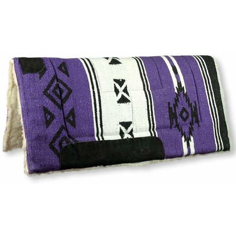 Viola - Sous-siège occidental en tissu navajo avec rembourrage et renforts en daim