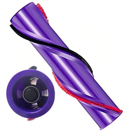 (violet-Compatibilité : V8)Brosse à Rouleau pour Dyson V8,Brosse de Nettoyage de Tapis de Rechange pour Tête de Moteur Triangulaire de V8.