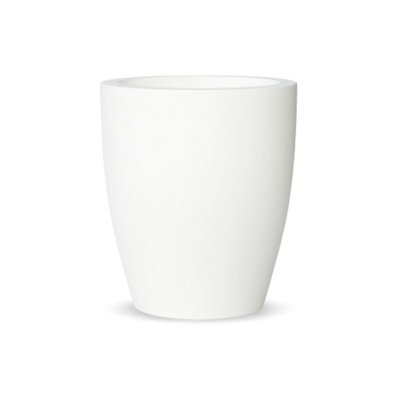 Violeta 40 Jardinière ronde moderne d'intérieur et d'extérieur pour plantes et fleurs Très résistante au passage du temps. Fabriqué en polyéthylène