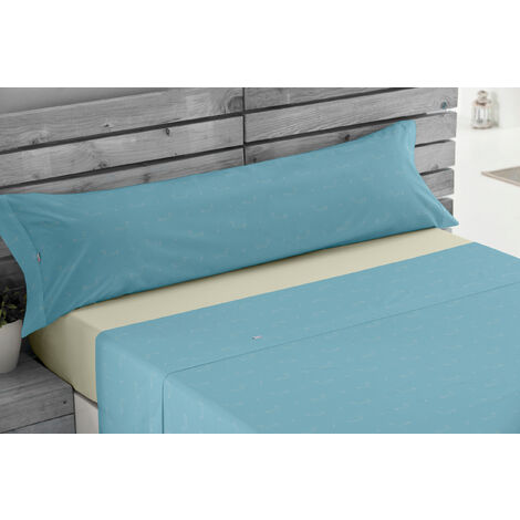 Pluma Juego de Sábanas Cama 150x200+35cm, Pájaro Ropa de Cama Estampada  Microfibra, 4 Piezas - 1 Sábana Bajera y 1 Sábana Encimera y 2 Funda de