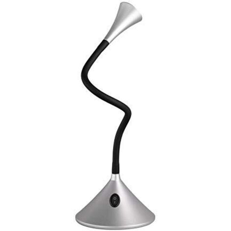 VIPER LAMPADA DA TAVOLO/APPLIQUE LED 3W 350lm, 3000K CON BRACCIO FLESSIBILE ALLUMINIO H.32 CM