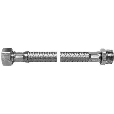 Viper Plus Edelstahlgewebeschlauch mit Außengewinde 1/2"" - 1/2"" - L 30