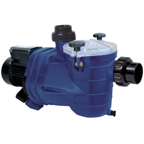 Vipool – Pompe filtration pour piscine 1 CV – Débit 14 m3/h – Auto amorçante – Raccordement 1,5" (50 mm) – Moteur silencieux IP 55