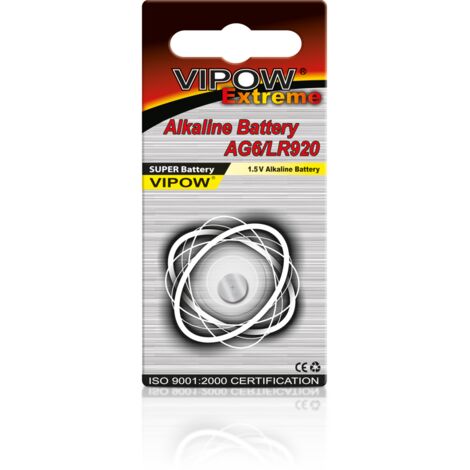 Vipow Extreme AG6 LR69 Alkaline-Batterie