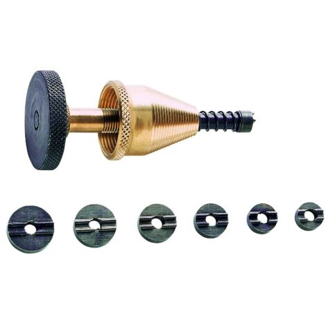 Virax – Appareil à fraiser 11-22mm – Tête de robinet M7 – Fraises pour robinets de baignoires et lavabos – Précision assurée