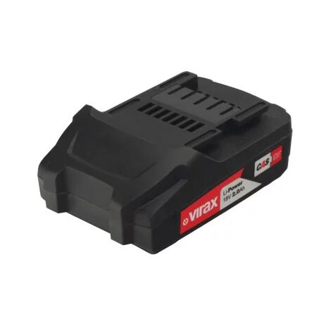 Virax – Batterie 18V 4,0Ah Li-Ion HD CAS – Compatible outils électriques – Technologie Lithium Ion – 253541